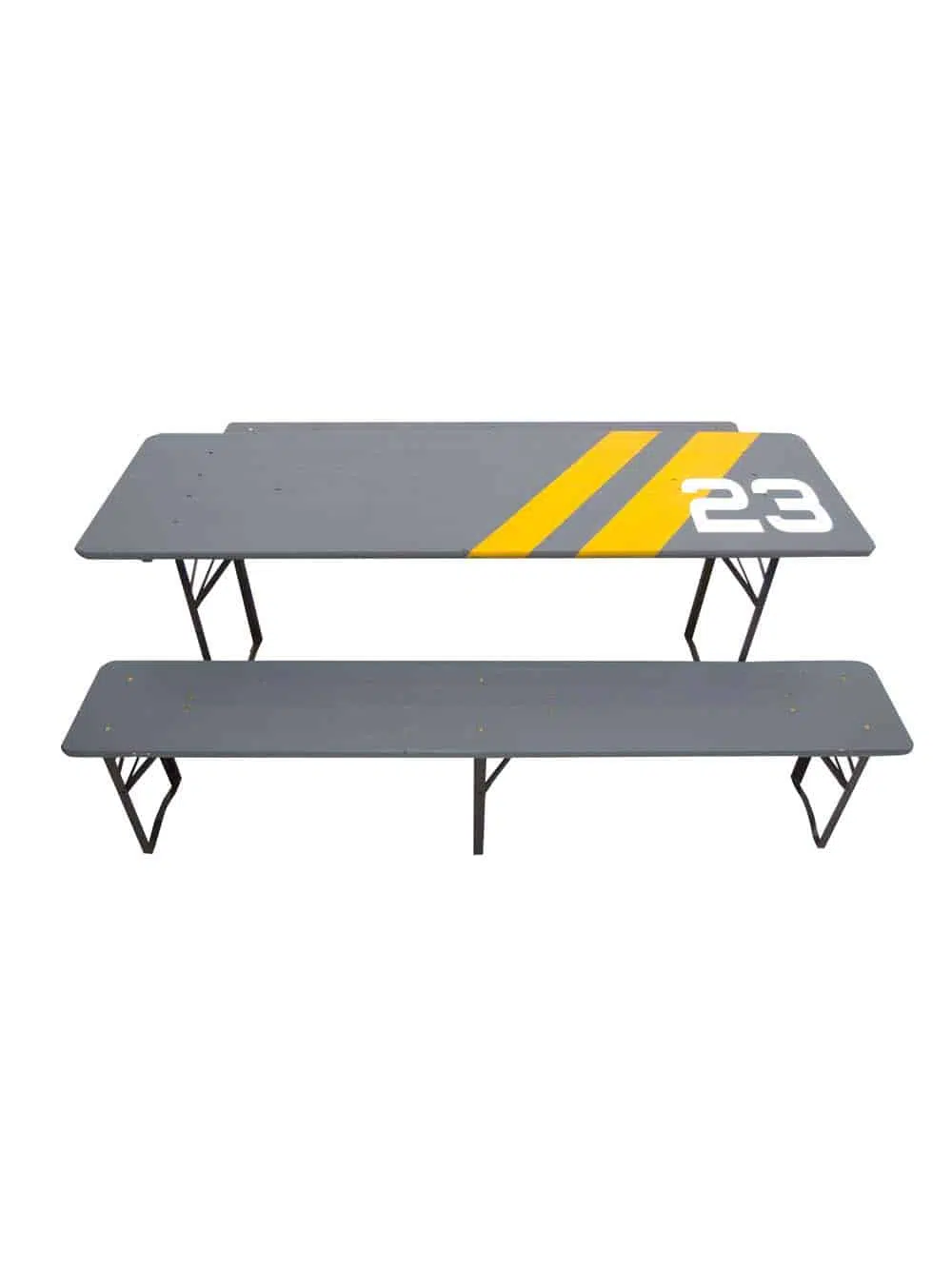 SN11506_Space Theme Folding Table & Bench Set - Grey_Orange__07423
