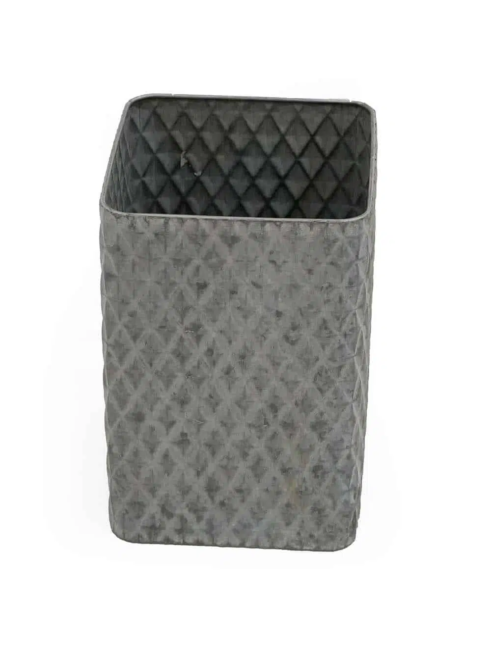 SN11553 _Square Galvanised Planters - Set of 3_event_prop_hire_EPH_Creative_343