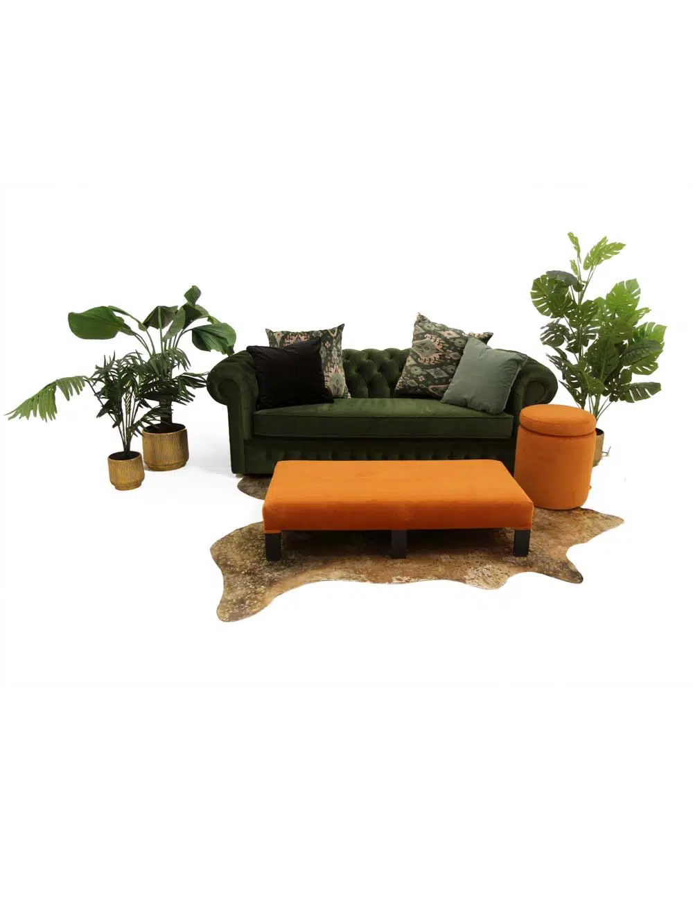 SN12963 _Velvet Seating Package - Green_Orange_event_prop_hire_EPH_Creative_827. optimised