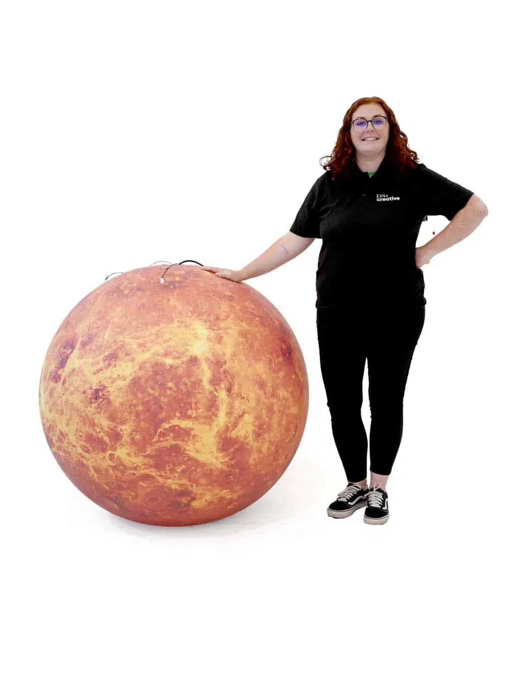 SN13078 _Giant Inflatable Planet - Venus_event_prop_hire_EPH_Creative_266_High Res