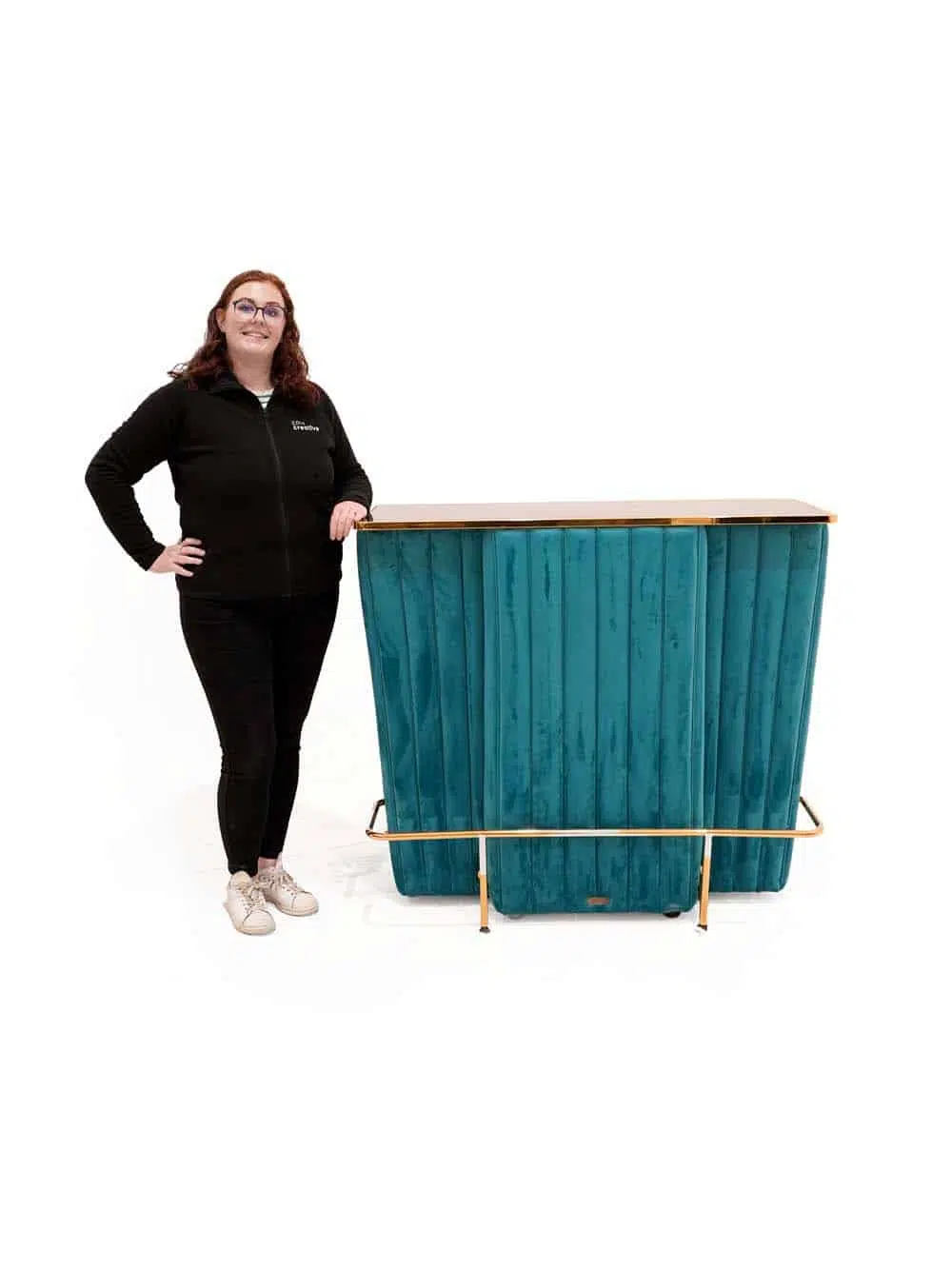 SN13181 _Velvet and Gold Bar - Turquoise_event_prop_hire_EPH_Creative_420