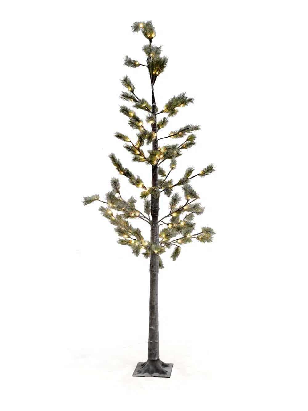 SN13401 _Snowy Pine Tree with Warm White LEDs - 8ft-event_prop_hire_EPH_Creative_221