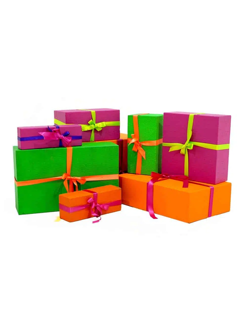 SN13236 _Neon Christmas Presents - Set of 8-event_prop_hire_EPH_Creative_387. _optimised