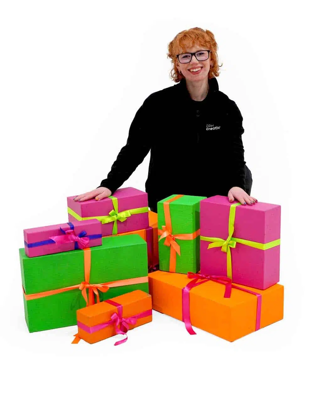 SN13236 _Neon Christmas Presents - Set of 8-event_prop_hire_EPH_Creative_390. _optimised