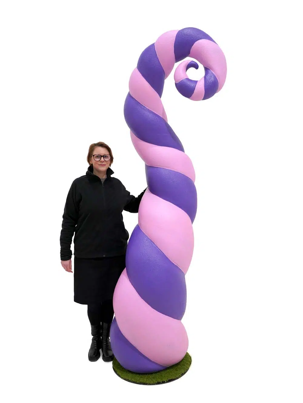 SN13729 _Twisted Candy Cane - Purple & Pink - 8ft_event_prop_hire_EPH_Creative_688 copy _optimised