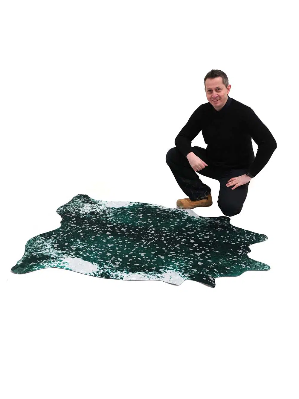 SN13840 _Velvet Faux Cow Hide - Green_event_prop_hire_EPH_Creative_089 _optimised