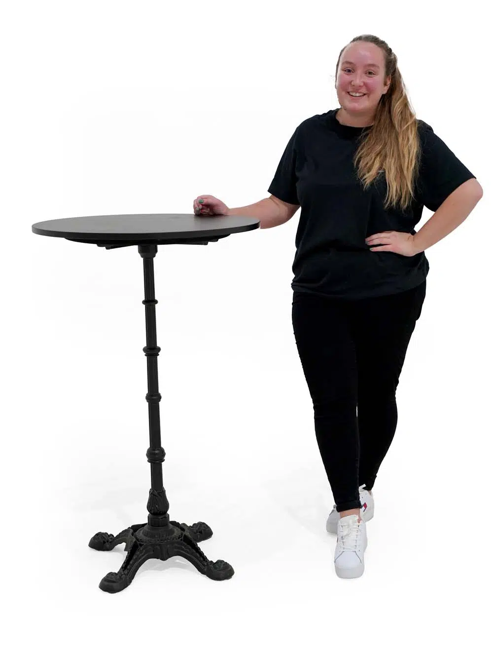 SN13614 _Poseur Table Base - Black Cast Iron-event_prop_hire_EPH_Creative_917. _optimised
