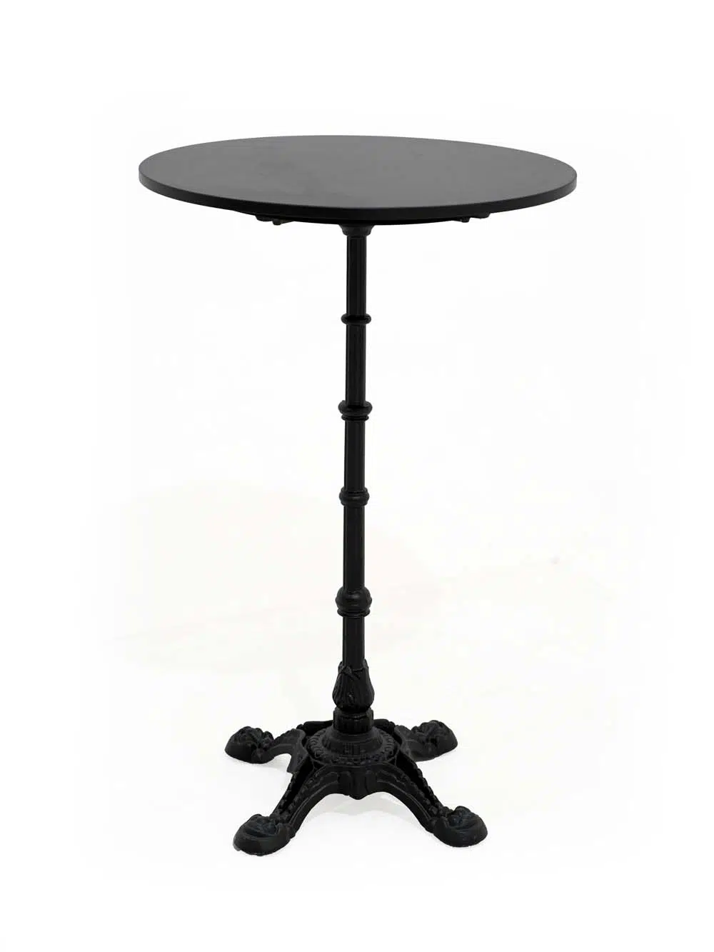 SN13614 _Poseur Table Base - Black Cast Iron-event_prop_hire_EPH_Creative_920. _optimised