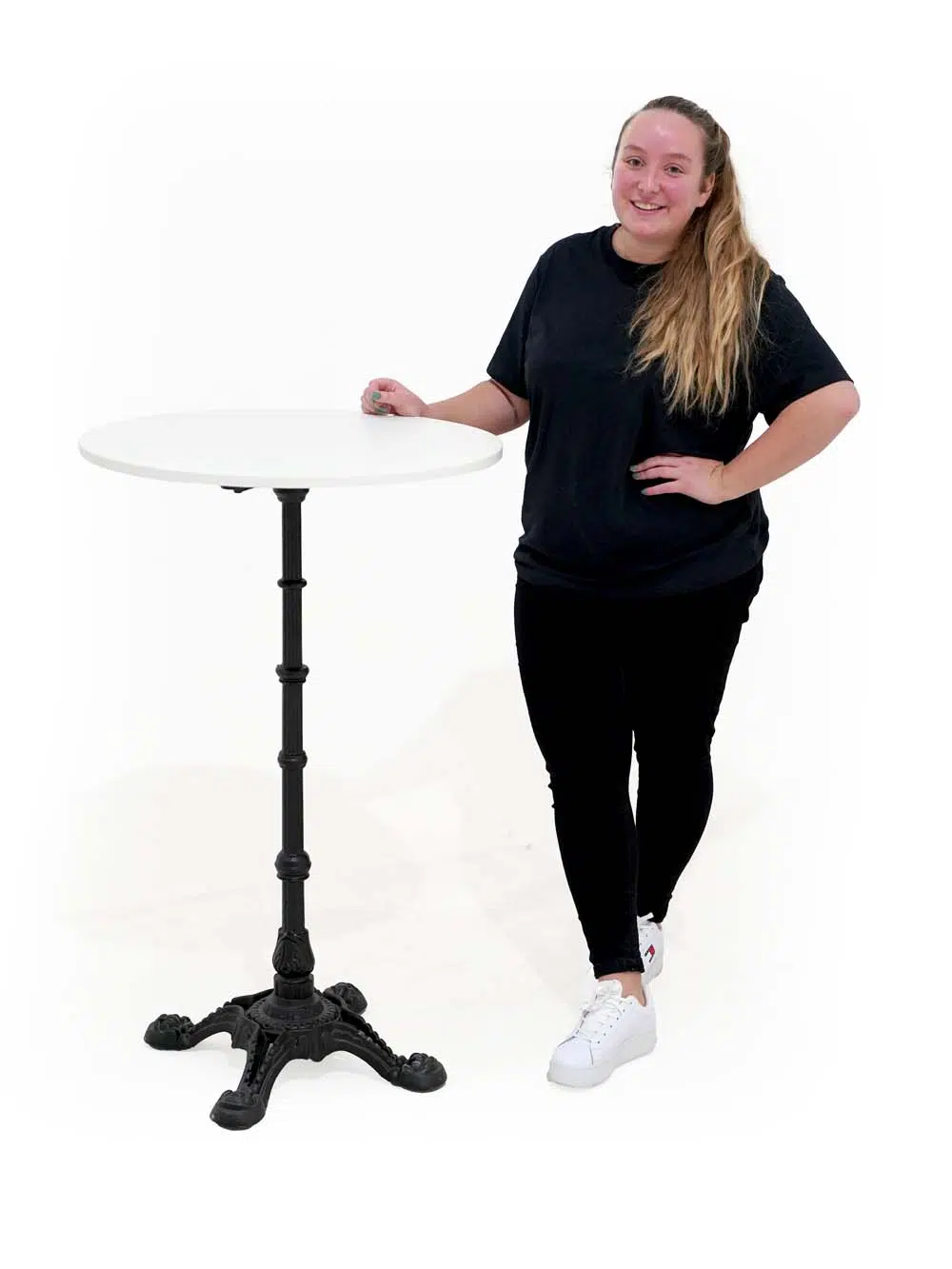 SN13614 _Poseur Table Base - Black Cast Iron-event_prop_hire_EPH_Creative_925. _optimised