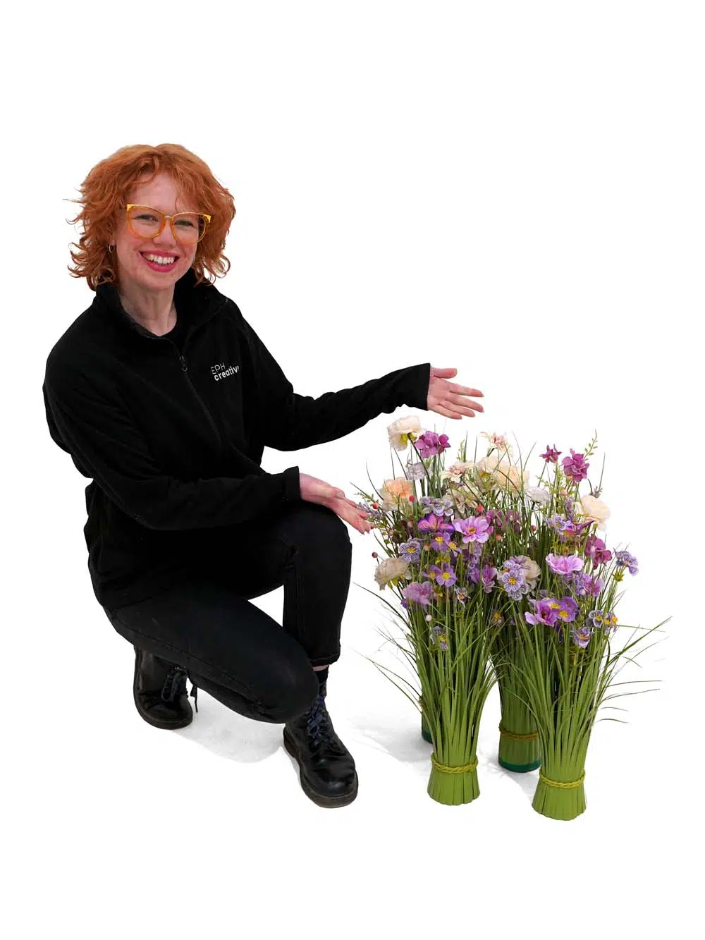 SN13717 _Wildflowers - Small - Cool Colours - Set of 4_event_prop_hire_EPH_Creative_145 copy _high_res _optimised