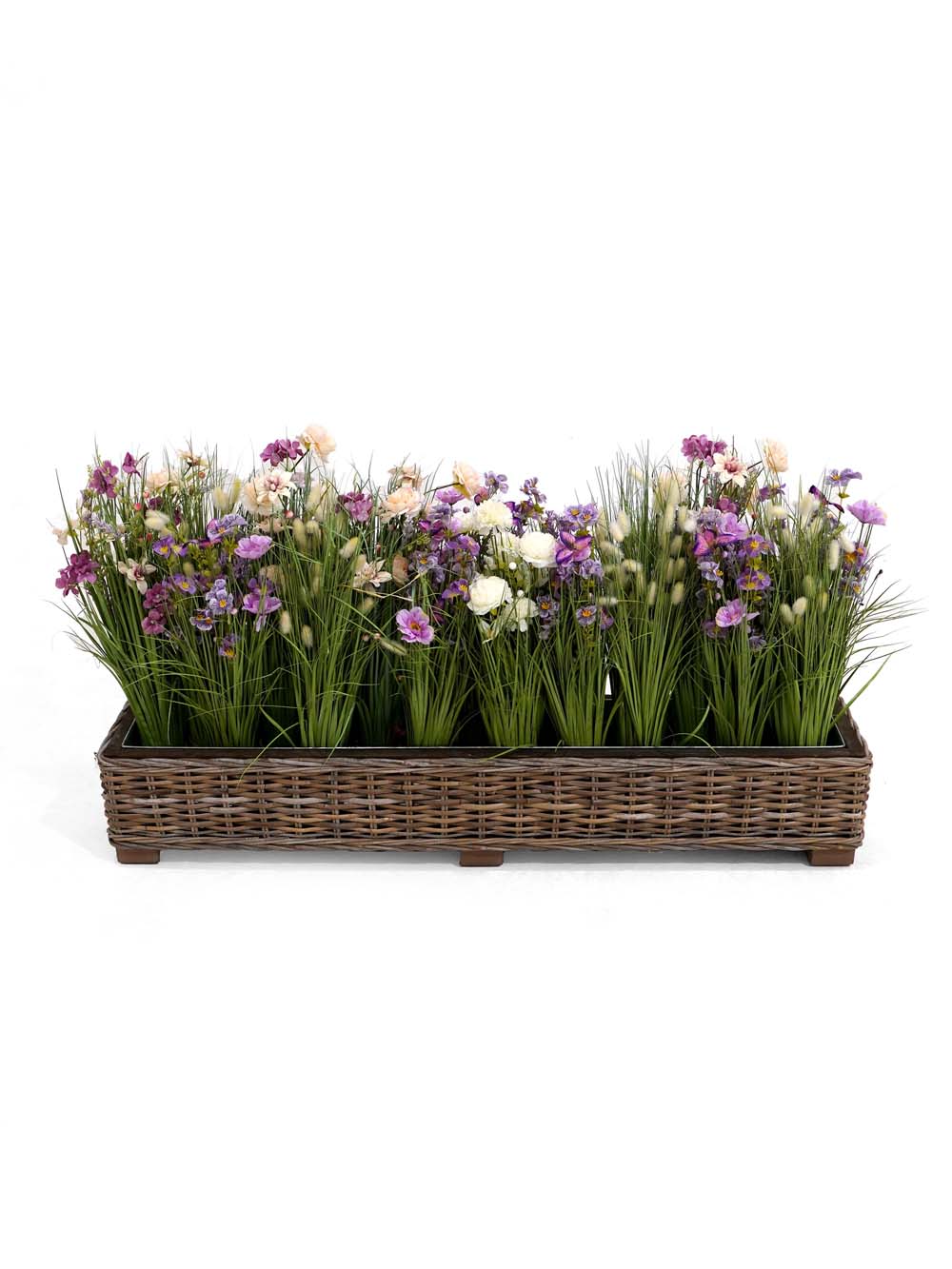 SN14125 _Wildflowers in Wicker Trough - Large - Cool Colours_event_prop_hire_EPH_Creative_157 copy _high_res _optimised
