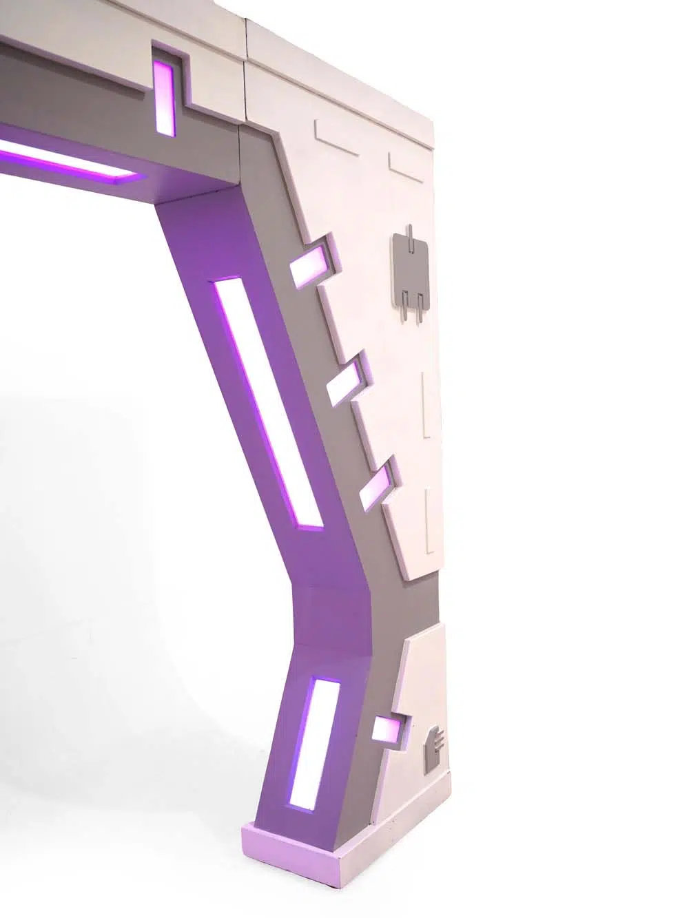 SN14225 _Sci-Fi Archway - Medium - Grey_White_event_prop_hire_EPH_Creative_098 copy _high_res _optimised