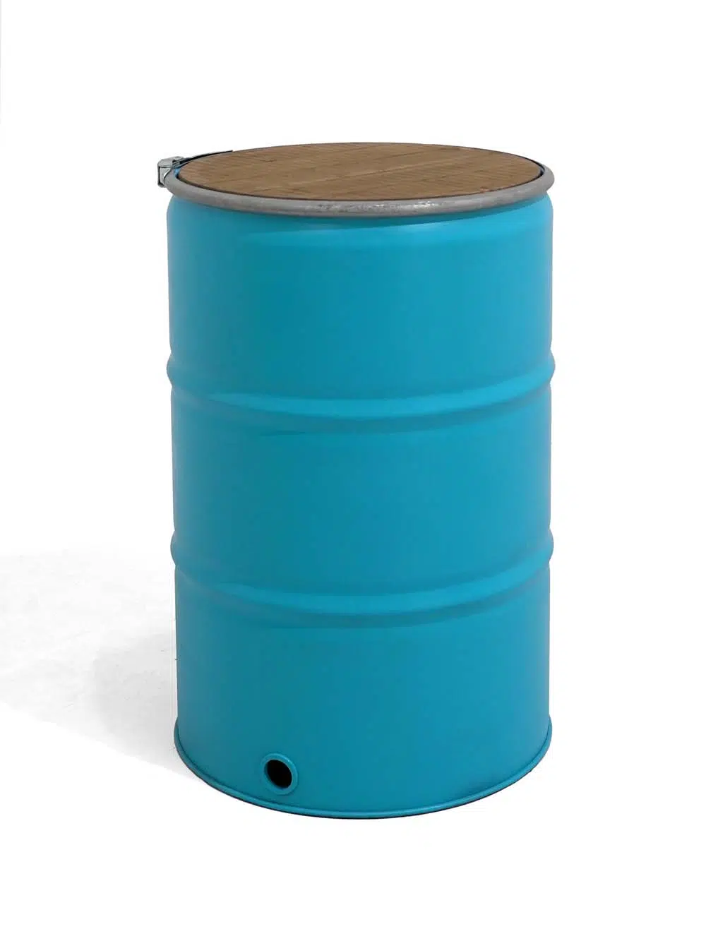 SN14234 _Blue Steel Drum with Wooden Top_event_prop_hire_EPH_Creative_235 copy _high_res _optimised
