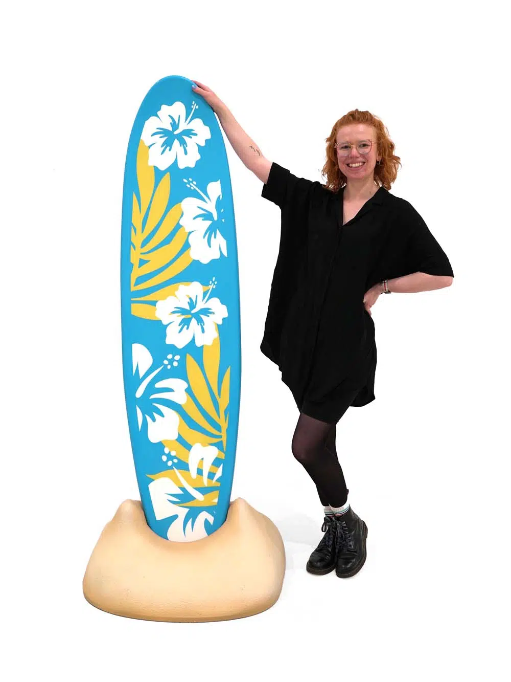 SN14204 _Surfboard in Sandy Base - Blue Hibiscus_event_prop_hire_EPH_Creative_025 copy _optimised