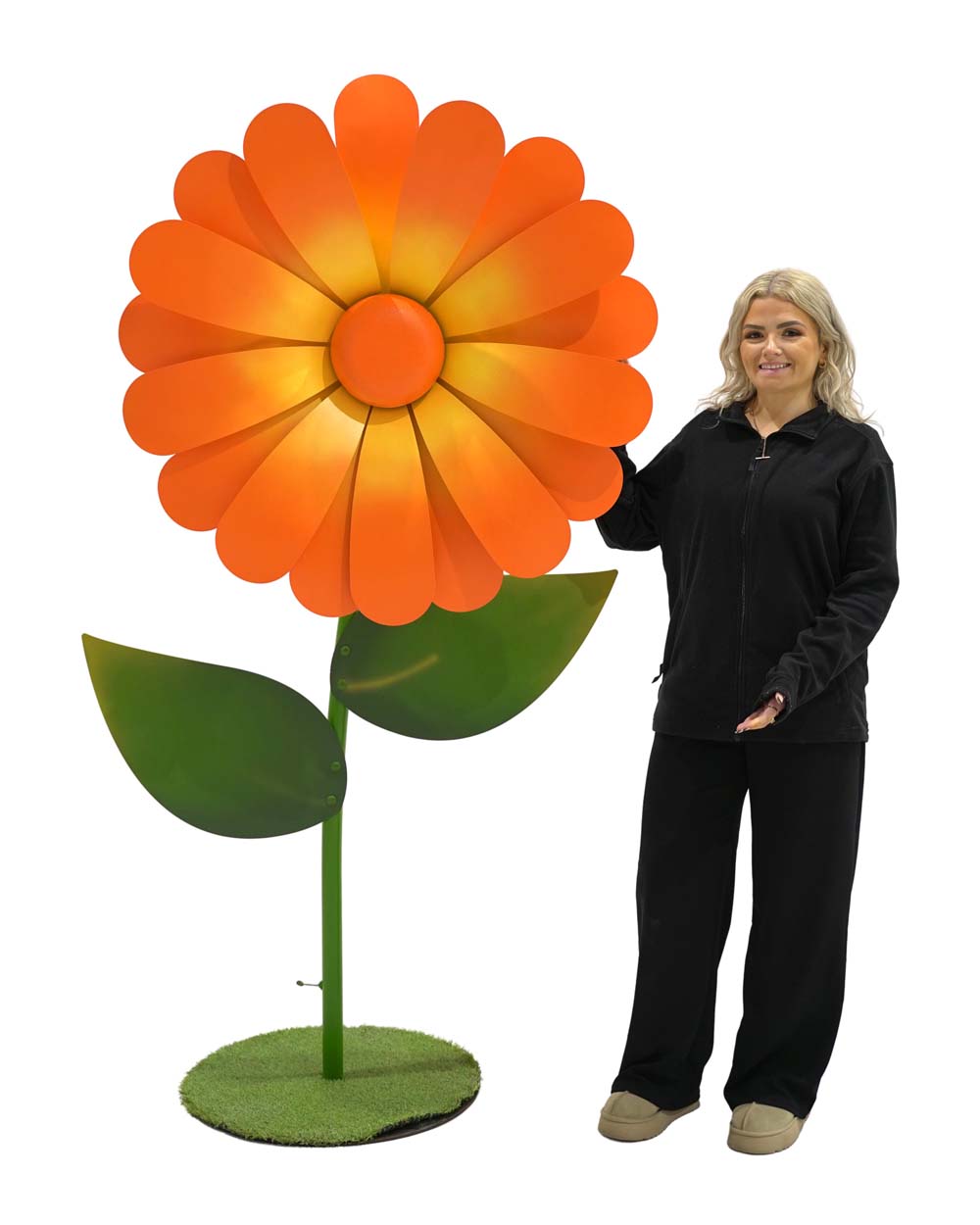 SN14764-_Giant-Flower-2m-Orange_event_prop_hire_EPH_Creative_343-copy-_optimised