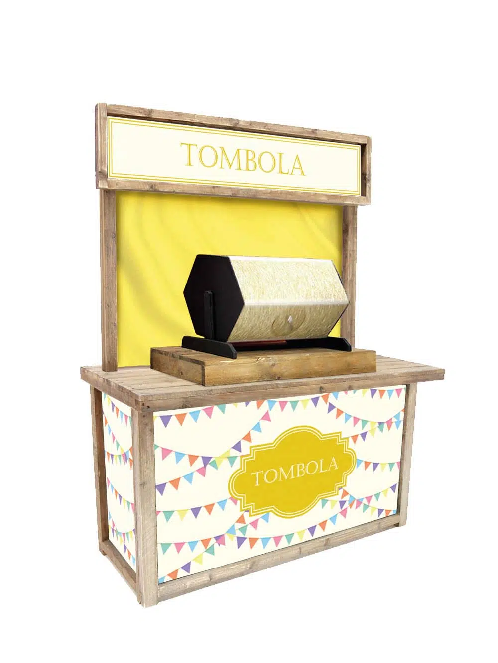 SN15664 Tombola Fairground Game (Spring Edition) - Yellow curtain _optimised